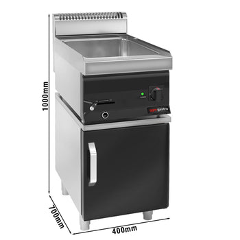 Bemar elektryczny - 1,2 kW - 1x GN 1/1 - włącznie z podstawą z 1 drzwiami - Prime Gastro