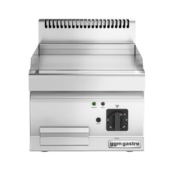 Elektryczna płyta do grillowania - z powłoką z twardego chromu - 4,5 kW - gładka