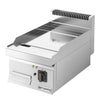 Płyta grillowa elektryczna - chromowana - 4,5kW - Gładka - Powierzchnia: 395x500mm - nastawna