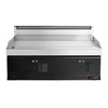 Płyta grillowa elektryczna - chromowana - 8,0kW - Gładka - Powierzchnia: 795x535mm - nastawna