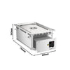 Commercial Electric Drop-in Bain Marie – 1.5 kW – 1 × GN 1/1 - with drain tap