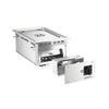 Commercial Electric Drop-in Bain Marie – 1.5 kW – 1 × GN 1/1 - with drain tap