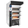 Modular bakery oven – touch control – with steam function – with 3 baking chambers – with proofer, hood and base with runners for EN trays, image 3 of 18