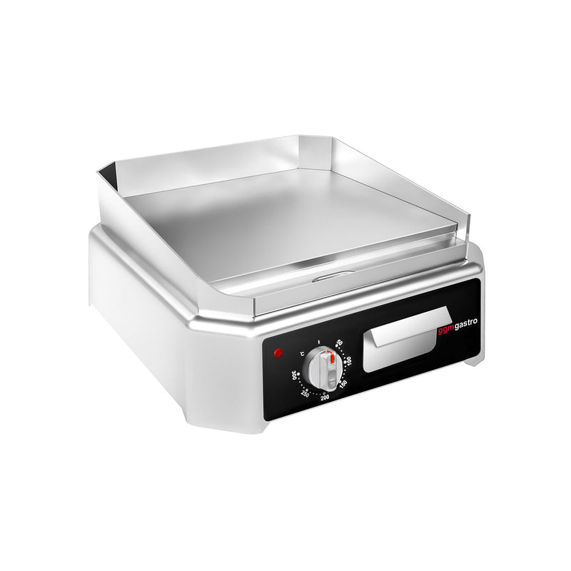 Płyta grillowa elektryczna - 2,5kW - Gładka - Powierzchnia: 405x445mm - nastawna