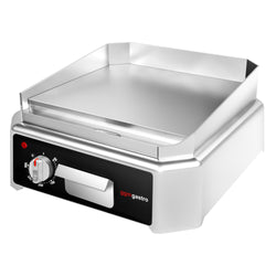 Płyta grillowa elektryczna - 2,5kW - Gładka - Powierzchnia: 405x445mm - nastawna