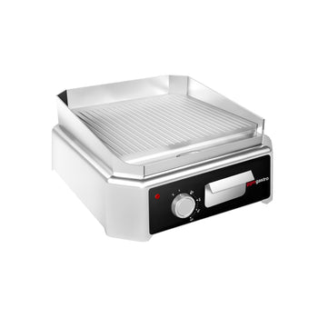 Elektryczna płyta do grillowania - 2,5 kW - Ryflowana - Prime Gastro