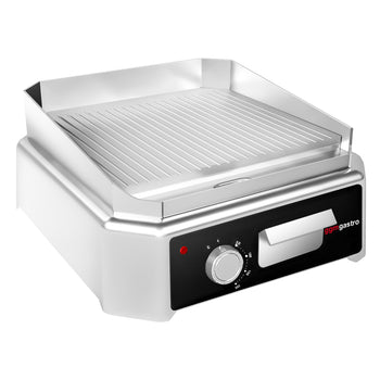 Elektryczna płyta do grillowania - 2,5 kW - Ryflowana - Prime Gastro