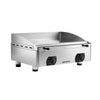 Płyta grillowa elektryczna - z powłoką z twardego chromu - 4 kW – gładka –powierzchnia smażenia: 555 x 400 mm