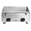 Płyta grillowa elektryczna - z powłoką z twardego chromu - 4 kW – gładka –powierzchnia smażenia: 555 x 400 mm