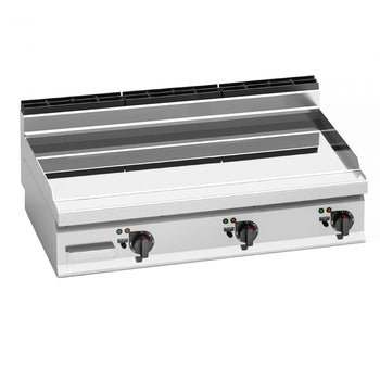 Płyta grillowa elektryczna - 14,4kW - Gładka - Powierzchnia: 1190x500mm - nastawna