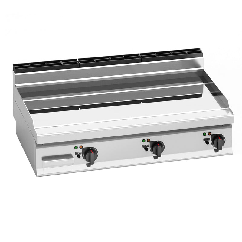 Płyta grillowa elektryczna - 14,4kW - Gładka - Powierzchnia: 1190x500mm - nastawna