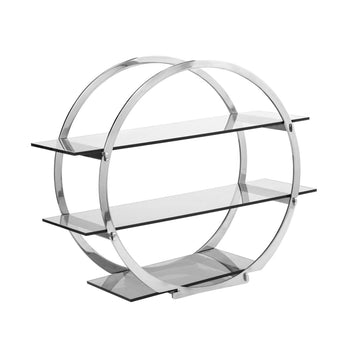 Etażerka / Stojak bufetowy - Ø 540 mm - Chromowany - Prime Gastro