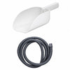 Commercial Ice Crusher - 5kg/min - 140W - Stainless steel - incl. 5kg storage hopper