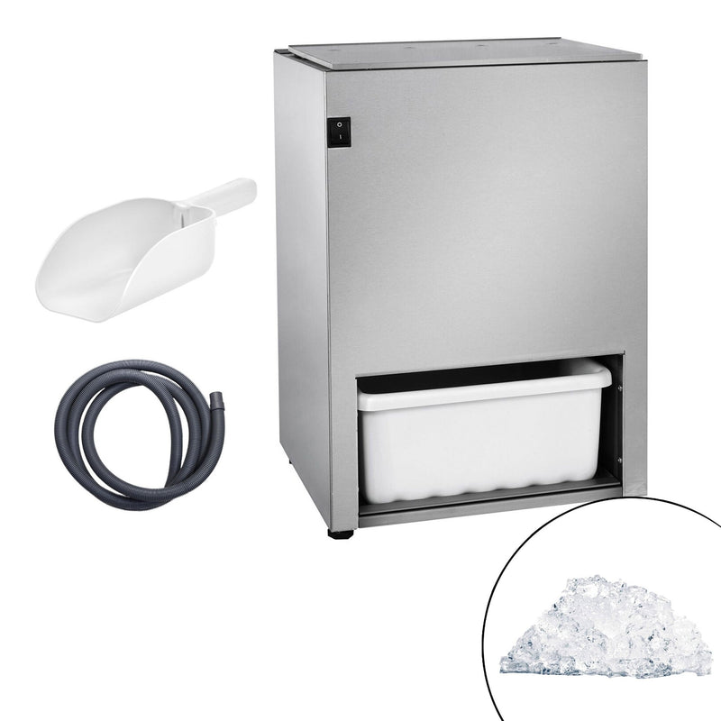 Kruszarka do lodu – 5 kg/min – wraz z pojemnikiem o pojemności 5 kg
