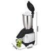 Barowa kruszarka do lodu - 180kg/h - 200W - z 3l pojemnikiem