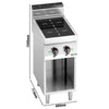 Freestanding Induction Hob - 7kW - 2 zones - with open base shelf