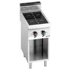 Freestanding Induction Hob - 7kW - 2 zones - with open base shelf