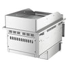 Elektryczna płyta grillowa do zabudowy – 4,5 kW – ryflowana - powierzchnia smażenia: 344x484 mm
