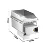 Commercial Electric Drop-in Griddle – 4.5 kW – Smooth - Cooking Area: 344 x 484 mm