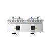Commercial Electric Drop-in Twin Tank Fryer - 13+13 L - 24kW - with drain tap
