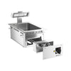 Podgrzewacz do frytek do zabudowy – elektryczny – 1x GN 1/1 – 1 kW
