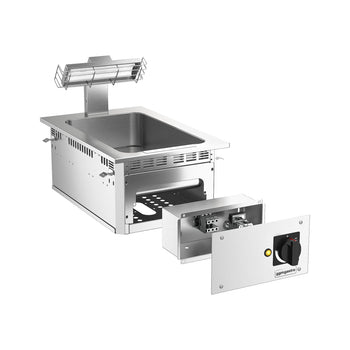 Electric Drop-in Chip Scuttle – 1 kW – 1 × GN 1/1