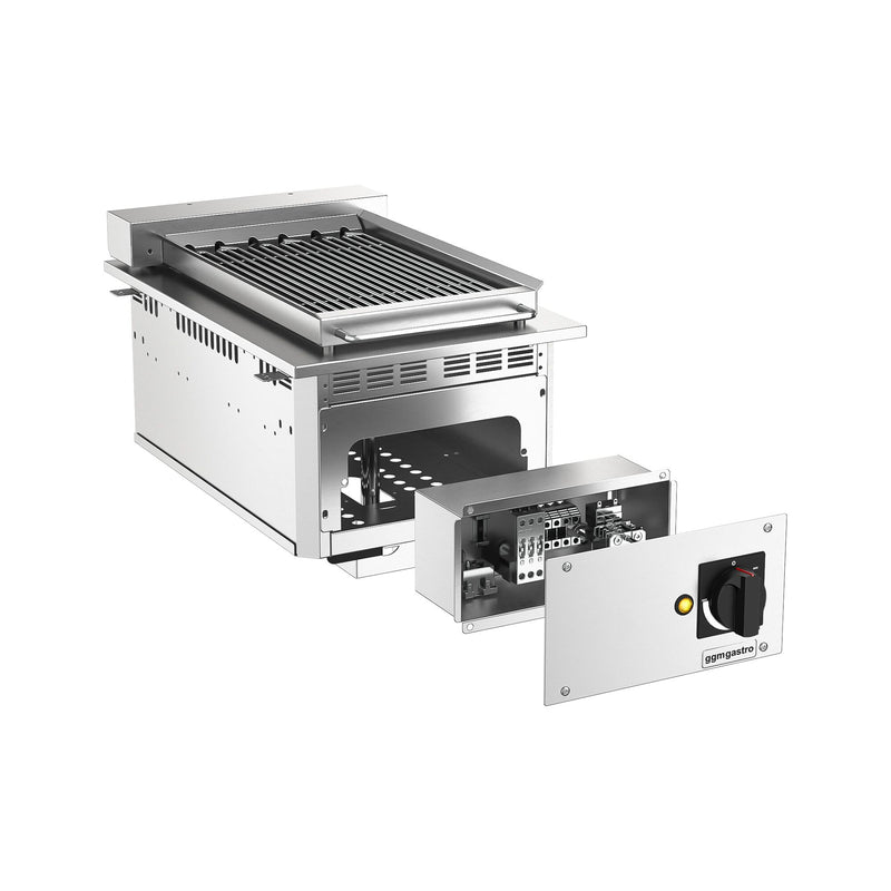 Elektryczny grill wodny do zabudowy – 3,75 kW