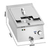 Frytkownica – elektryczna – 10 L – 9 kW – seria PAOLO