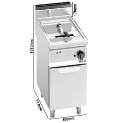 Frytownica elektryczna - 18 litrów - 13,5 kW