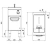 Frytkownica – elektryczna – 18 L – 18 kW