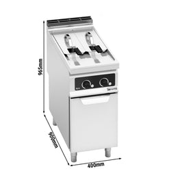 Elektro Doppelfritteuse - 7+7 Liter - 16 kW - Bflex Digital