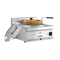 Frytownica elektryczna jednokomorowa nastolna - 25L - 15kW