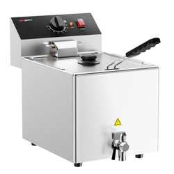 Frytkownica elektryczna – 12 litrów – 3,25 kW – z kranikiem spustowym