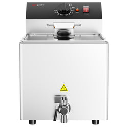 Frytkownica elektryczna – 12 litrów – 3,25 kW – z kranikiem spustowym