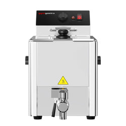 Frytownica elektryczna - 8 litrów - 3,25 kW - z kranem spustowym