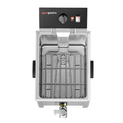 Frytownica elektryczna - 8 litrów - 3,25 kW - z kranem spustowym