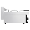 Frytkownica – elektryczna – podwójna – 10+10 L – 18 kW – czarna – seria MARIO