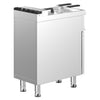 Frytownica elektryczna jednokomorowa wolnostojąca na szafce - 18L - 14kW - z zaworem spustowym - z zimną strefą