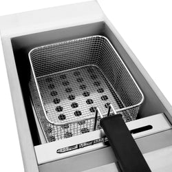 Frytkownica - 13 litra - 4,5 kW - z kranem spustowym