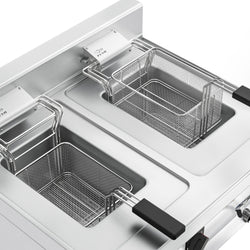 Elektryczna frytkownica - 10+10L (18 kW)