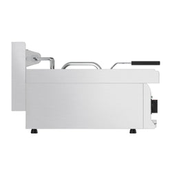 Frytownica elektryczna dwukomorowa nastolna - 10+10L - 18kW - z kranem spustowym
