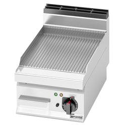 Elektryczna płyta grillowa - 4,8 kW - Ryflowana