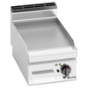 Commercial Electric Griddle - 4.8kW - Smooth Plate - Cooking area: 400x714mm