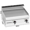 Płyta grillowa – elektryczna – ryflowana – 9,6 kW – seria LORENZO