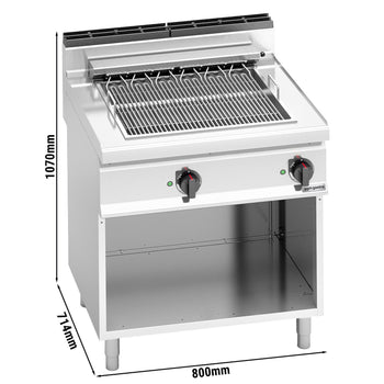 Grill elektryczny - 8,1 kW - Prime Gastro