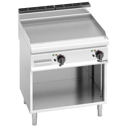 Elektryczna płyta grillowa - 9,6 kW - Ryflowana
