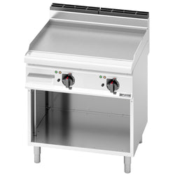 Elektryczna płyta grillowa - 9,6 kW - Gładka