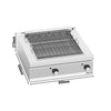 Grill elektryczny - 10,8kW - 800mm - Nastawny - 900mm głębokości - Ruszt na stałej wysokości - 2 strefy grzewcze