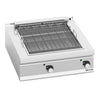 Grill elektryczny - 10,8kW - 800mm - Nastawny - 900mm głębokości - Ruszt na stałej wysokości - 2 strefy grzewcze