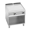 Płyta grillowa – elektryczna – ryflowana – 13,7 kW